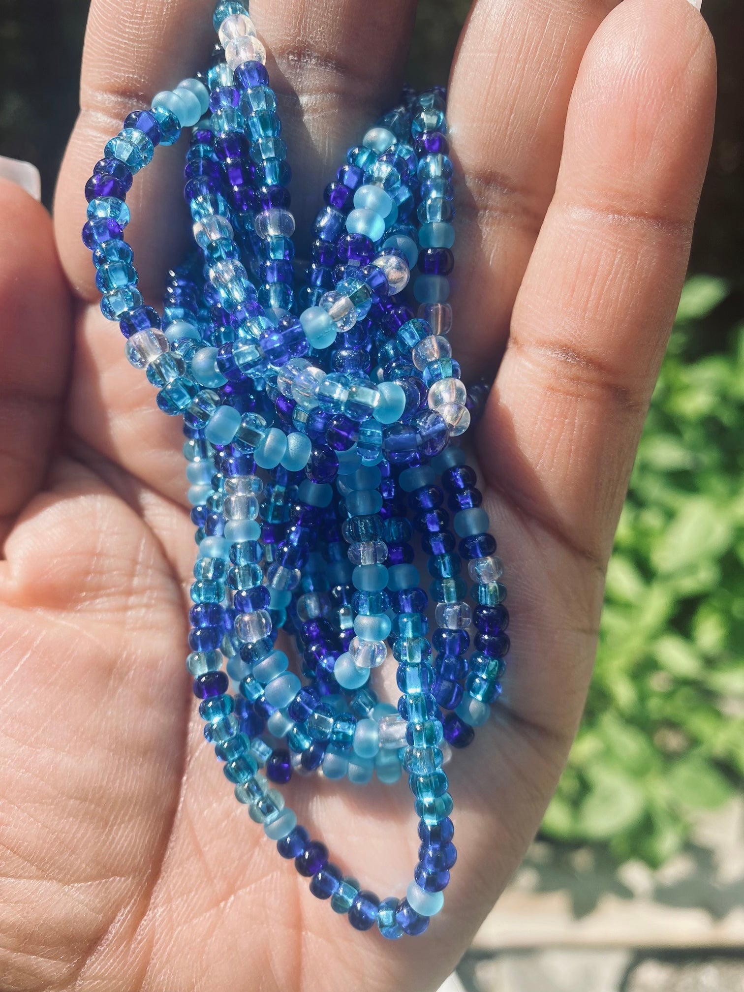 Sapphire Moon Waistbead