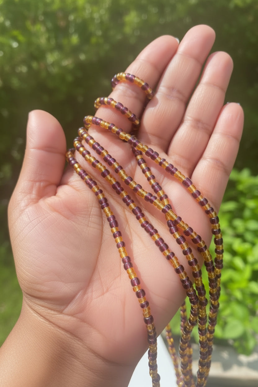 Royal Amethyst Anklet
